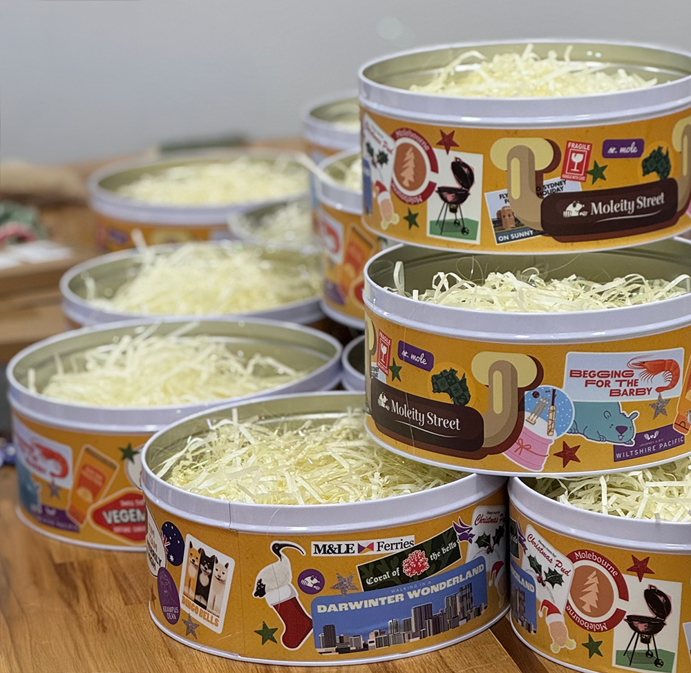 win a tin of goodies!